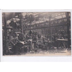 FRESSENEVILLE: usine riquier et cie, un coin de l'atelier de préparation - très bon état