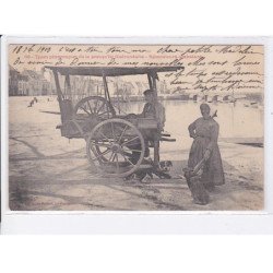 GUERANDE: types pittoresques de la presqu'ils guérandaise, rémouleurs ambulants, chiens (remouleur)- très bon état