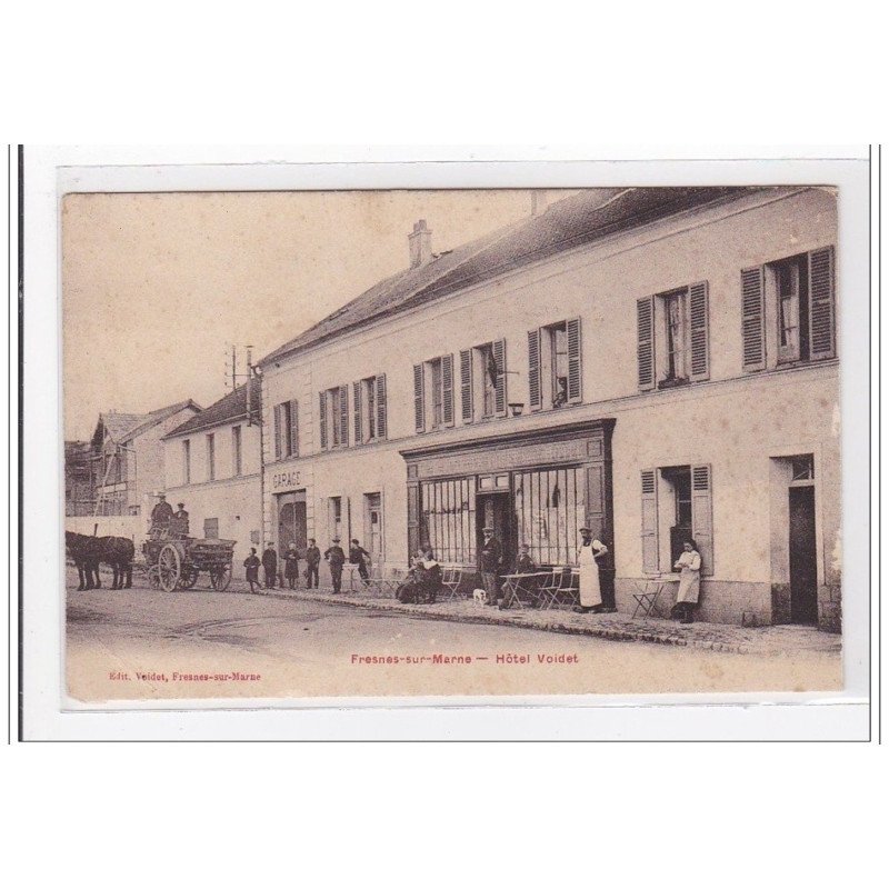 FERSNE-sur-MARNE : hotel voidet - etat