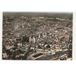 DIJON: vue panoramique vue aérienne 10X15 - très bon état