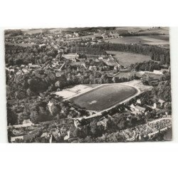 CHATILLON-sur-SEINE: le terrain de sport vue aérienne 10X15 - très bon état