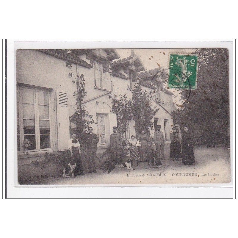 CHAUMES-COURTOMER : les roches - tres bon etat