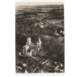 CHATILLON-sur-SEINE: l'église saint-vorles vue aérienne 10X15 - très bon état