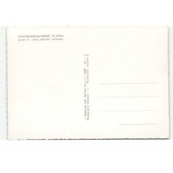 CHATILLON-sur-SEINE: vue générale vue aérienne 10X15 - très bon état