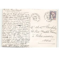 BUSSY-le-GRAND: vue générale, rue de la montagne vue aérienne 10X15 - très bon état