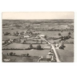 BROUILLARD: vue générale vue aérienne 10X15 - très bon état