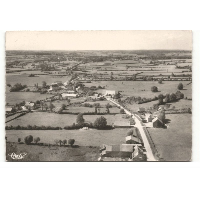 BROUILLARD: vue générale vue aérienne 10X15 - très bon état
