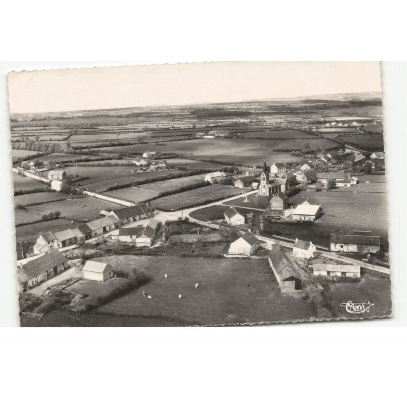 BRAZEY-en-MORVAN: vue générale vue aérienne 10X15 - très bon état