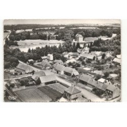 BIERRE-les-SEMUR: vue générale vue aérienne 10X15 - état