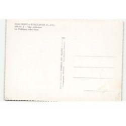 BEAUMONT-sur-VINGEANNE: le château, côté parc vue aérienne 10X15 - très bon état