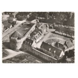 AUXONNE: du vieux château vue aérienne 10X15 - très bon état