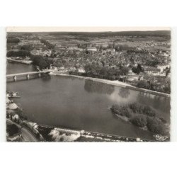 AUXONNE: vue aérienne 10X15 - très bon état
