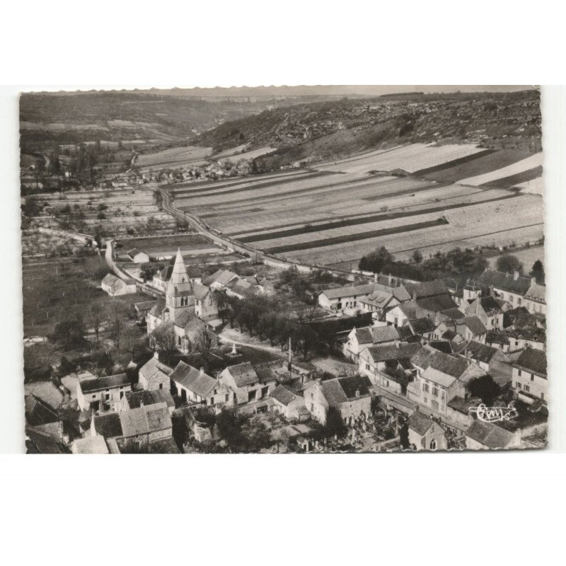 AUXEY-DURESSES: la vallée vue aérienne 10X15 - très bon état