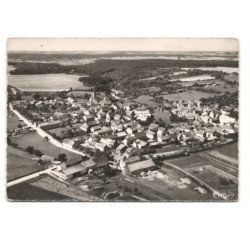 ASNIERES-en-MONTAGNE: vue générale vue aérienne 10X15 - très bon état