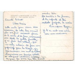 ASNIERES-en-MONTAGNE: vue générale vue aérienne 10X15 - très bon état