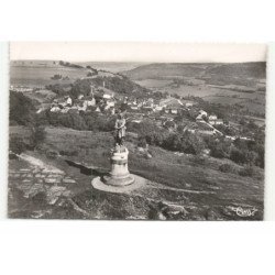 ALISE-SAINTE-REINE: statue de vercingétorix et le camp de césar, alésia vue aérienne 10X15 - très bon état