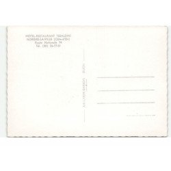 NORGES-la-VILLE: hôtel-restaurant tabaldini, route nationale 74 vue aérienne 10X15 - très bon état