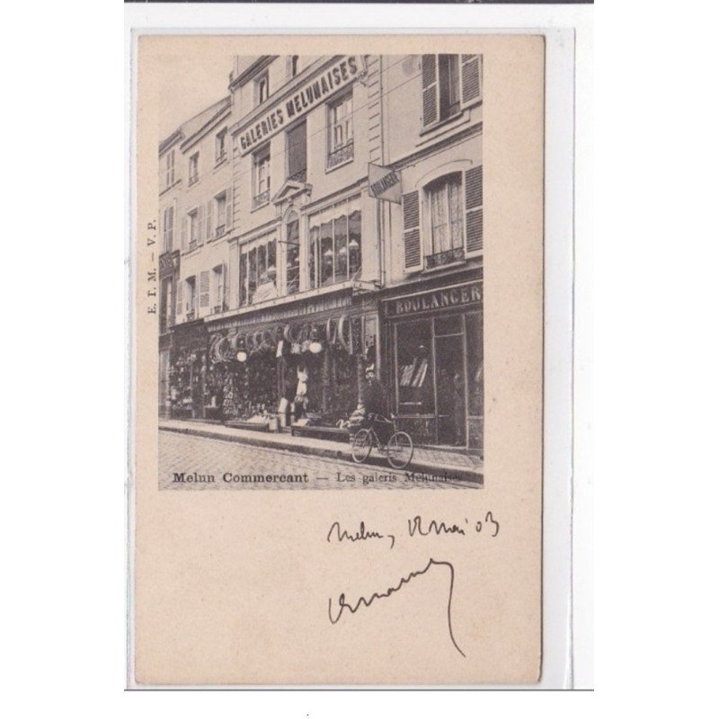 MELUN : les galeris melunnaise - tres bon etat
