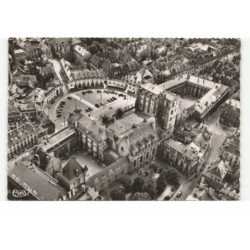 DIJON: place de la libération et palais ducal vue aérienne 10X15 - très bon état