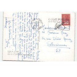 DIJON: place de la libération et palais ducal vue aérienne 10X15 - très bon état