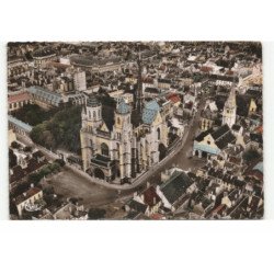 DIJON: cathédrale saint-bénigne vue aérienne 10X15 - très bon état