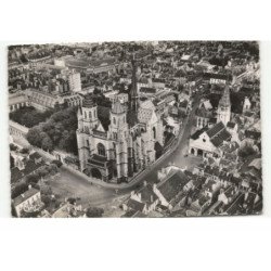 DIJON: cathédrale saint-bénigne vue aérienne 10X15 - très bon état