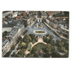 DIJON: place darcy vue aérienne 10X15 - très bon état