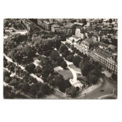 DIJON: jardin darcy vue aérienne 10X15 - état