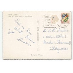 DIJON: jardin darcy vue aérienne 10X15 - état