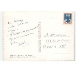 DIJON: château de mirande vue aérienne 10X15 - très bon état