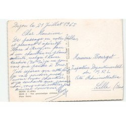 DIJON: vue panoramique, place darcy vue aérienne 10X15 - état