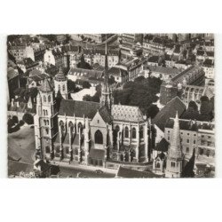 DIJON: église saint-bénigne vue aérienne 10X15 - très bon état