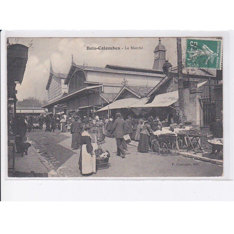 BOIS-COLOMBES: le marché - très bon état