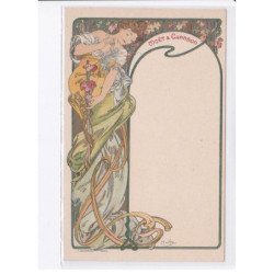 MUCHA ALPHONSE: moët et chandon, champagne, (9CPA, il manque 1 CPA) - très bon état