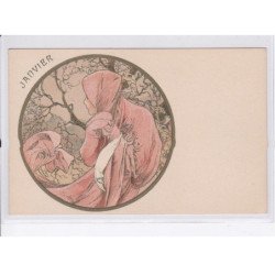 MUCHA ALPHONSE: les mois, 11CPA, il manque le mois de décembre - très bon état
