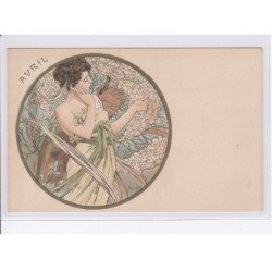 MUCHA ALPHONSE: les mois, 11CPA, il manque le mois de décembre - très bon état