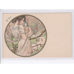 MUCHA ALPHONSE: les mois, 11CPA, il manque le mois de décembre - très bon état