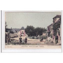 GRAND-PUITS : ferme de la salle, extérieur - tres bon etat