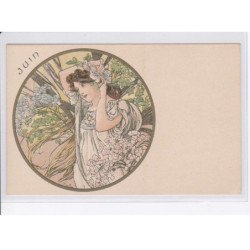 MUCHA ALPHONSE: les mois, 11CPA, il manque le mois de décembre - très bon état