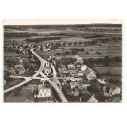 MONTOT: vue générale vue aérienne 10X15 - très bon état