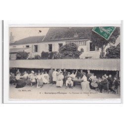 GERMIGNY-L'EVEQUE : la terrasse de l'hotel millet - tres bon etat