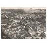 MONTBARD: la place gambetta et quartier de la gare vue aérienne 10X15 - très bon état