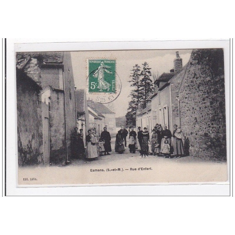 ESMANS : rue d'enfert - tres bon etat