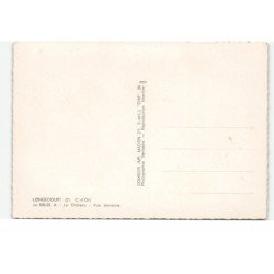 LONGECOURT: le château vue aérienne 10X15 - très bon état