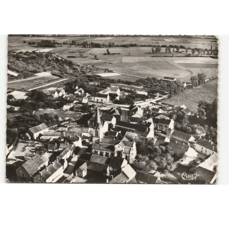 LARREY: vue générale vue aérienne 10X15 - très bon état