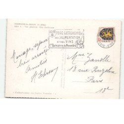 FONTAINE-les-DIJON: vue générale clos guillaume vue aérienne 10X15 - très bon état