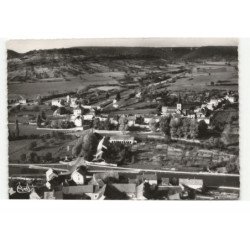 FLEUREY-sur-OUCHE: vue générale vue aérienne 10X15 - très bon état