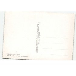 EPOISSES: château vue aérienne 10X15 - très bon état