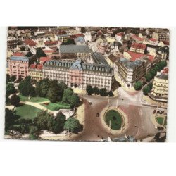 DIJON: place darcy et hôtel de la cloche vue aérienne 10X15 - très bon état