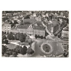 DIJON: place d'arcy et hôtel de la cloche vue aérienne 10X15 - très bon état